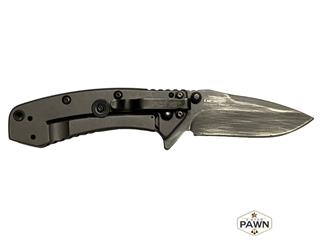 Kershaw 1555TI Cryo Hinderer Assisted Opening Pocket Folding Knife Gray